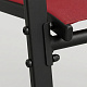 Linder Exclusiv Záhradné kreslo STAPEL MC330885 Tmavo červené