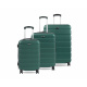 Aga Travel Sada cestovných kufrov MR4650 Zelená