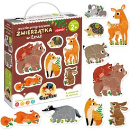 CzuCzu Puzzle Zvieratká v lese ZA4158