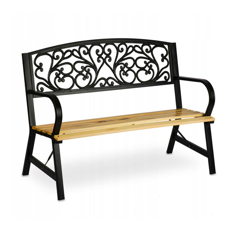 Aga Záhradná lavica DSC7517 120x56x87 cm