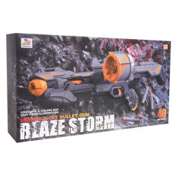 MEGA Blaze Storm Puška Sivá