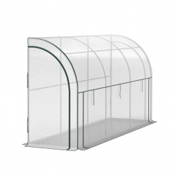 Aga Záhradný fóliovník k stene 300x80x157 cm