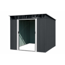 Aga Záhradný domček 238x202x194 cm Tmavo šedý