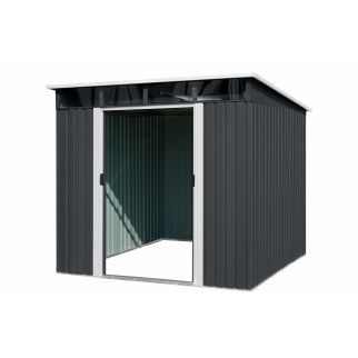 Aga Záhradný domček 238x202x194 cm Tmavo šedý