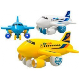 Veselé lietadlo so svetlom a zvukom ZA1999