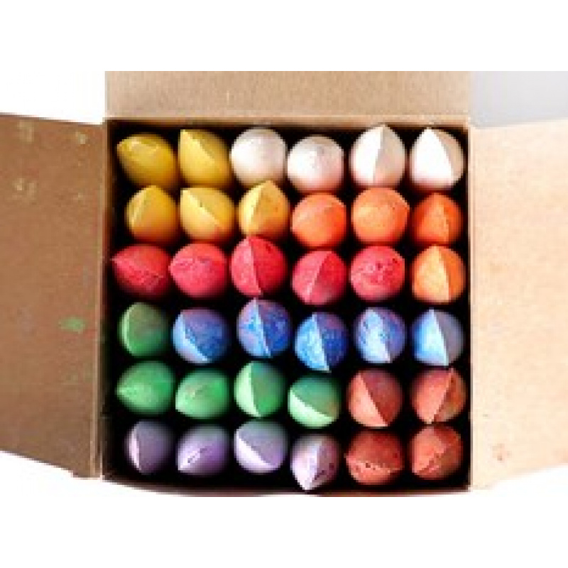 COLORESCA Sada krídel 36 farieb 3+