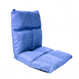 Aga Polohovacie kreslo na podlahu 52x55x55 cm Modré