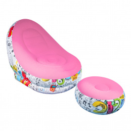 Aga Nafukovacie kreslo s podnožníkom DS2508 Aga Nafukovacie kreslo s podnožníkom DS2508