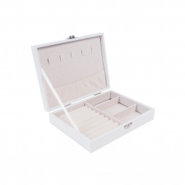 Aga Šperkovnica 20x15x5 cm Biela