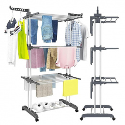 Q52E SUSZARKA NA PRANIE  DO UBRAŃ         STOJĄCA SKŁADANA XXL