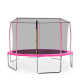Aga SPORT FIT Trampolína 430 cm Pink + vnútorná ochranná sieť