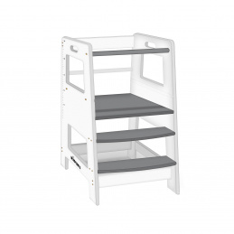 Kiduku Detská vzdelávacia veža Šedá/Biela