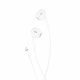 Káblové slúchadlá Lightning Biela