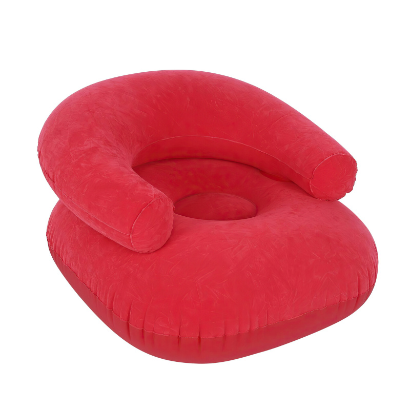 Aga Nafukovacie kreslo 91x91 cm Červené