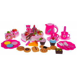 Sada k narodeninám Párty Tortu Ružový