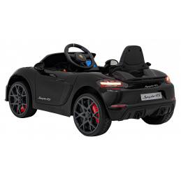 Vozidlo Porsche 718 Čierne MP4