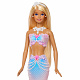 Barbie Bubbletastic Mořská panna s bublinkovou ploutví JLW56
