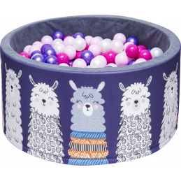 Aga Suchý bazén 90x40 cm s loptičkami 485