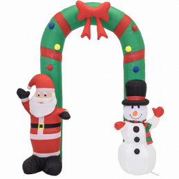 Nafukovací vianočný oblúk Nafukovací vianočný oblúk