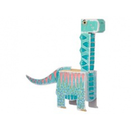 MONUMI 3D Omaľovánky Brontosaurus 3+
