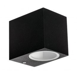 LED vonkajšie svietidlo B7157 - GU10 - 9 x 8 x 6,5cm - čierna - IP44
