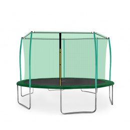 Aga SPORT FIT Trampolína 430 cm Dark Green + vnútorná ochranná sieť