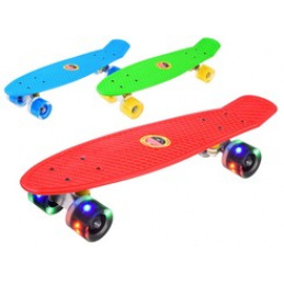 FISZKA svietiace kolieska SKATEBOARD SP0575