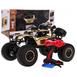 Kovový Mega Crawler 1:8 Zlatý