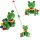 Aga Drevená Žabka na tyči