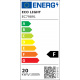 LED stropné svietidlo biele TOR-202B - IP65 - 20W - neutrálna biela