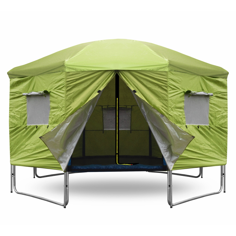 Aga Stan na trampolínu 366 cm (12 ft) Svetlozelený