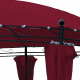 Aga Záhradný altánok PAVILÓN OVAL MC3629 Burgundy