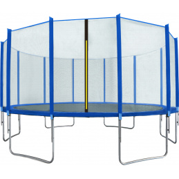 Aga SPORT TOP Trampolína 500 cm Modrá + ochranná sieť