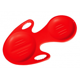 Sulov Klzák na sneh Double Červený