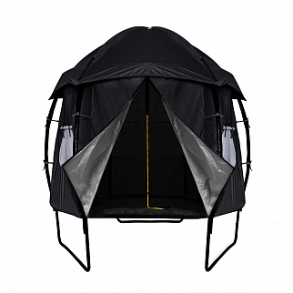 Aga Stan na trampolínu EXCLUSIVE 180 cm (6 ft) Čierny