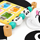 Aga4Kids Montessori drevená tabuľa Panda