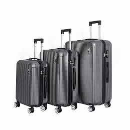 Aga Travel Súprava cestovných kufrov MR4652 Sivá