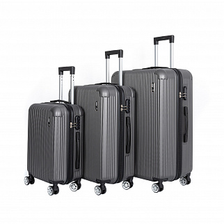 Aga Travel Súprava cestovných kufrov MR4652 Sivá