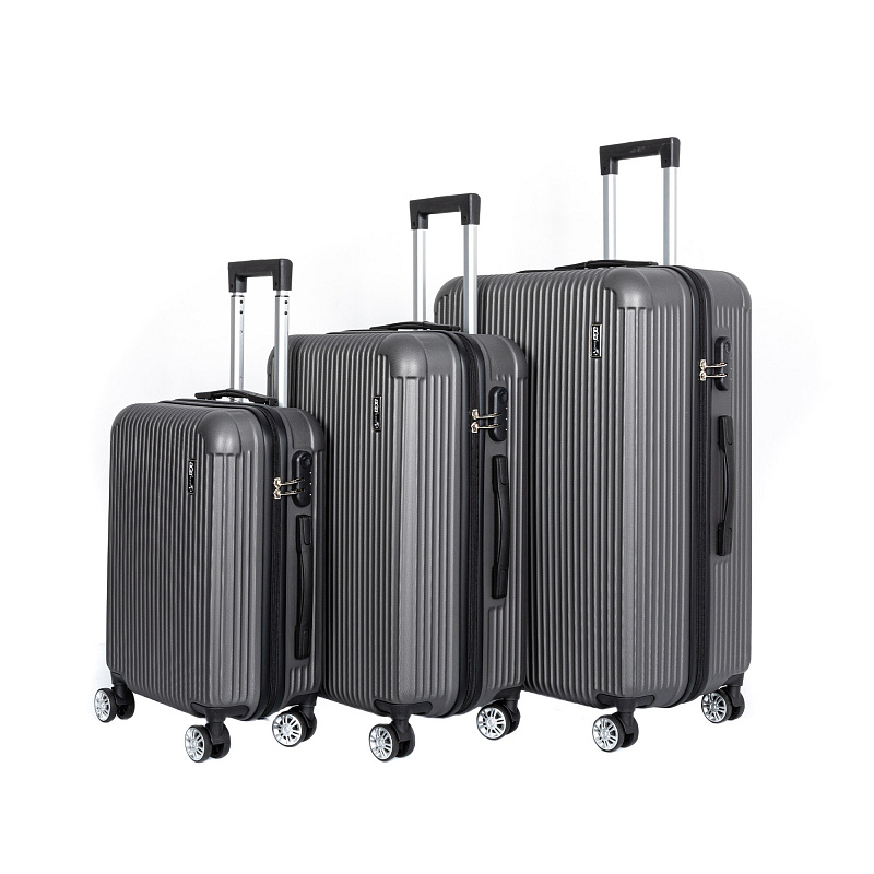 Aga Travel Súprava cestovných kufrov MR4652 Sivá