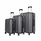 Aga Travel Súprava cestovných kufrov MR4652 Sivá