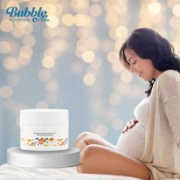 Jemný čistiaci peeling na telo pre tehotné ženy 200 ml BUBBLE&CO univerzálny