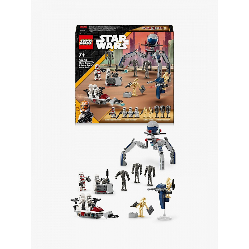 LEGO® Star Wars™ 75372 Bojový balíček Klonového vojaka a Bojového droida