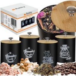 Kuchynské nádoby - 4 ks Ruhhy 24578