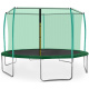 Aga SPORT FIT Trampolína 430 cm Dark Green + vnútorná ochranná sieť