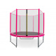 Aga SPORT PRO Trampolína 180 cm Pink + ochranná sieť