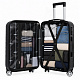 Aga Travel Sada cestovních kufrů MR4695 Černá