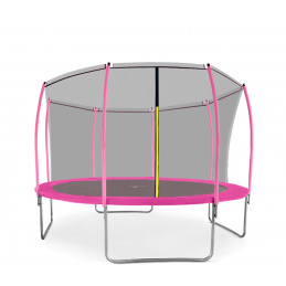 Aga SPORT FIT Trampolína 366 cm Pink + vnútorná ochranná sieť