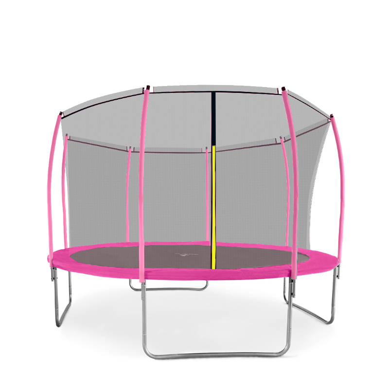 Aga SPORT FIT Trampolína 366 cm Pink + vnútorná ochranná sieť