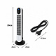 Aga Stĺpový ventilátor 79 cm Biely