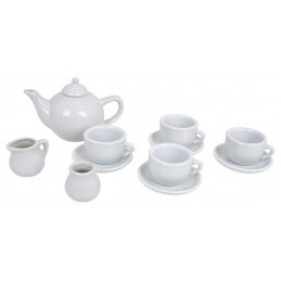 Keramická čajová súprava na maľovanie